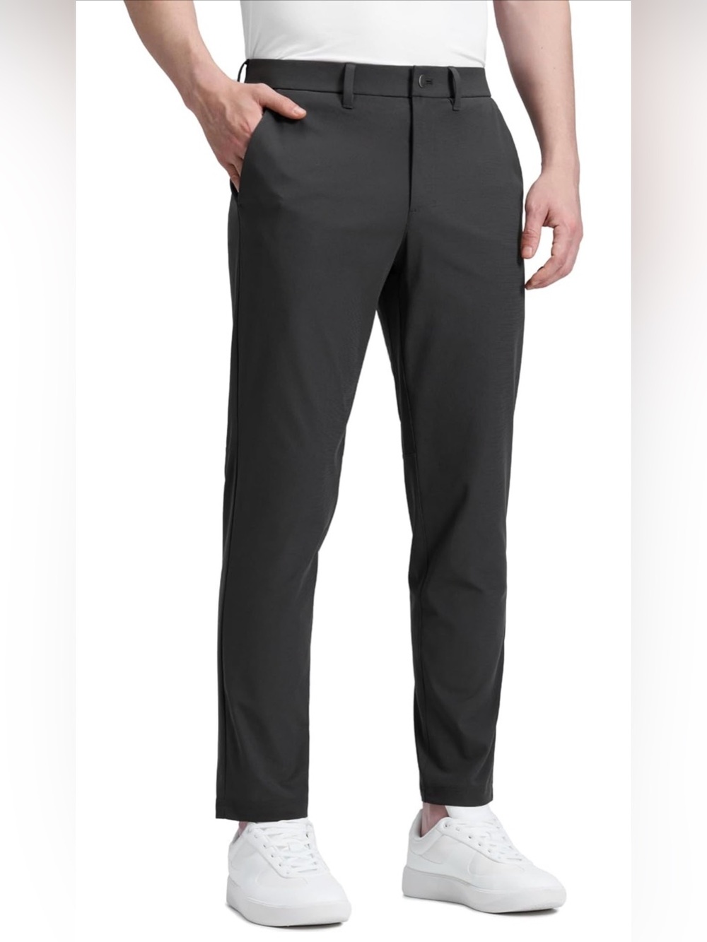 CRZ YOGA Men's Ink Gray Golf Pants - New with Tags